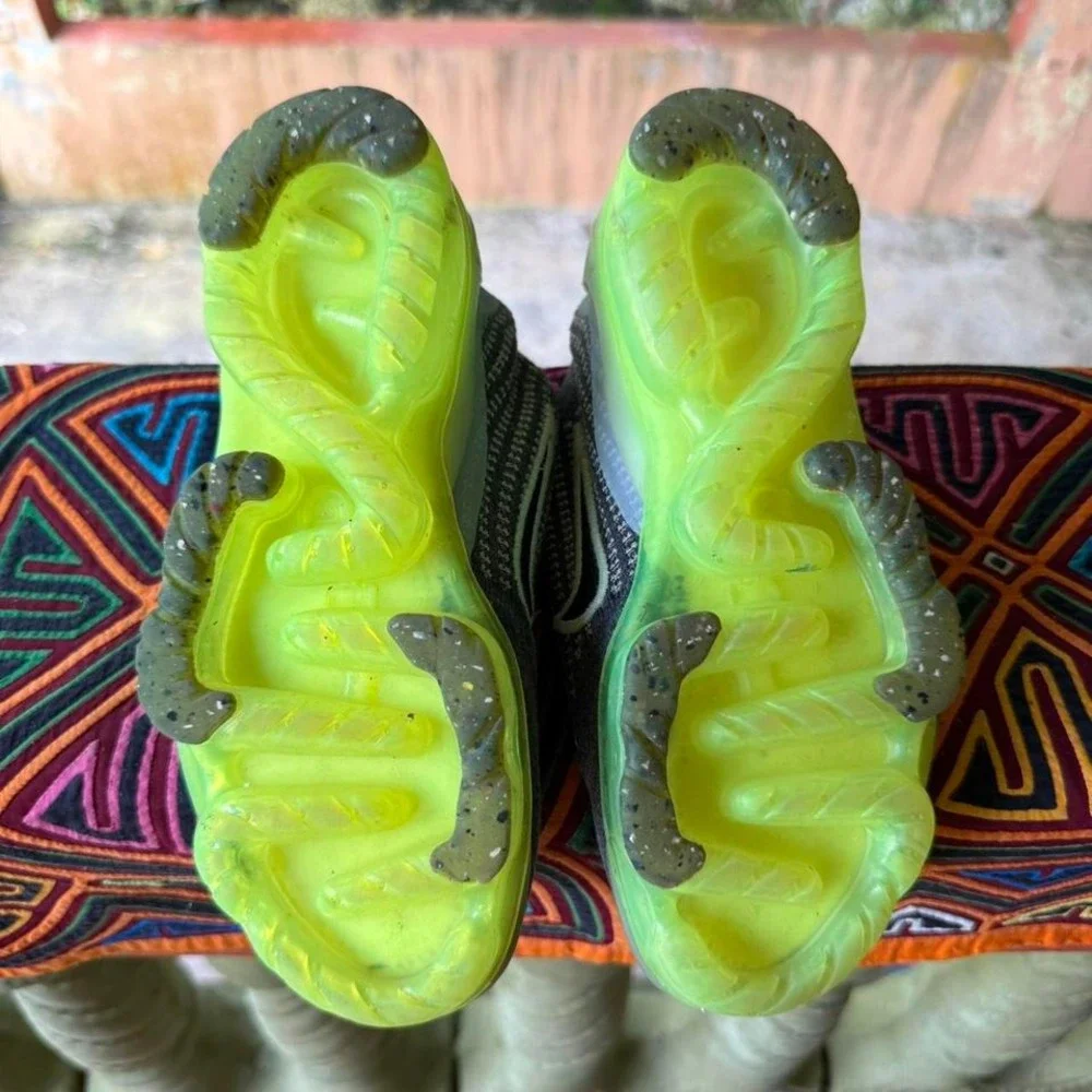 Nike Air VaporMax‎ 2021 FK GS Sneakers Mens Size 4Y Anthracite Green DB1550-009